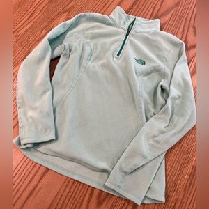 North Face fleece half zip